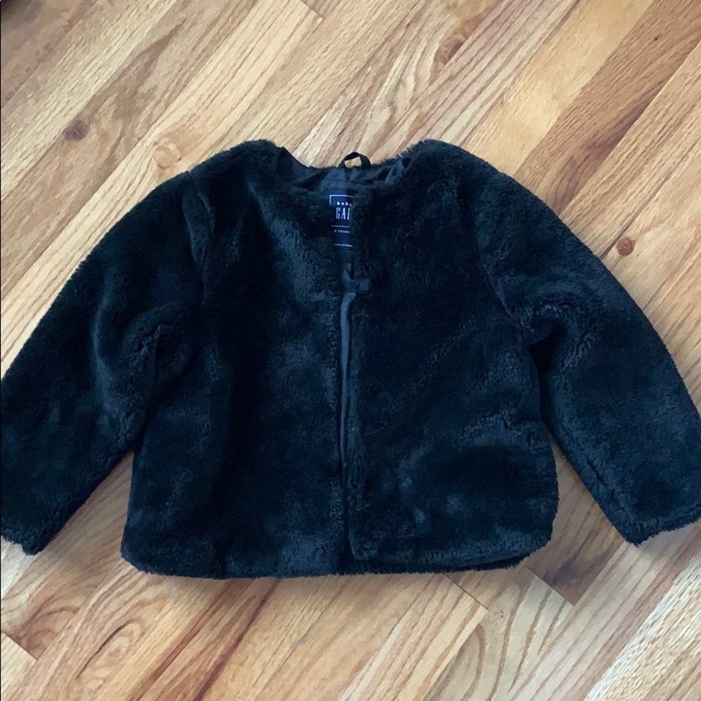 Gap kids fur jacket
